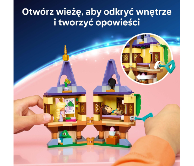 LEGO DISNEY 43294 Mała wieża Roszpunki - 1529801 - zdjęcie 5